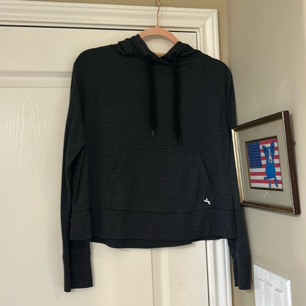 Joy Lab cropped lightweight hoodie